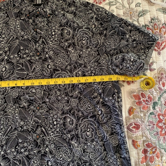 NWOT Denim & Flower Men’s casual button down - Picture 4 of 7